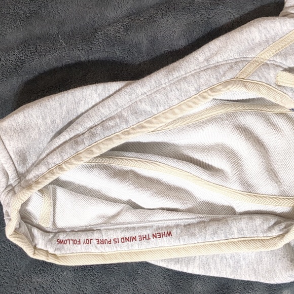 Rhone x Peloton Gray Full Zip Cotton Blend Hoodie Sweatshirt Size XL - Picture 7 of 12